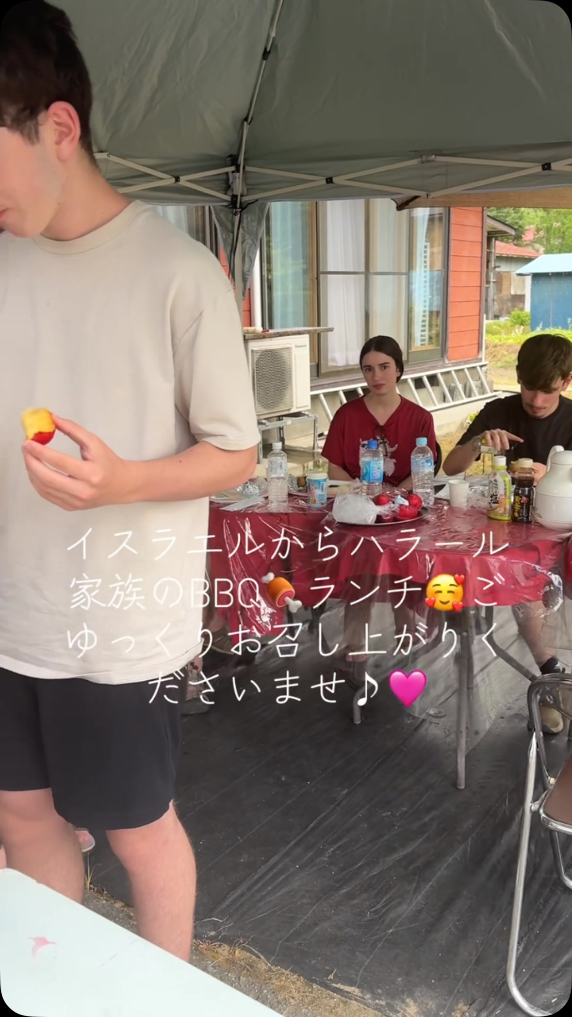 今日の特別なご訪問は、イスラエルからいらっしゃった6名のご家