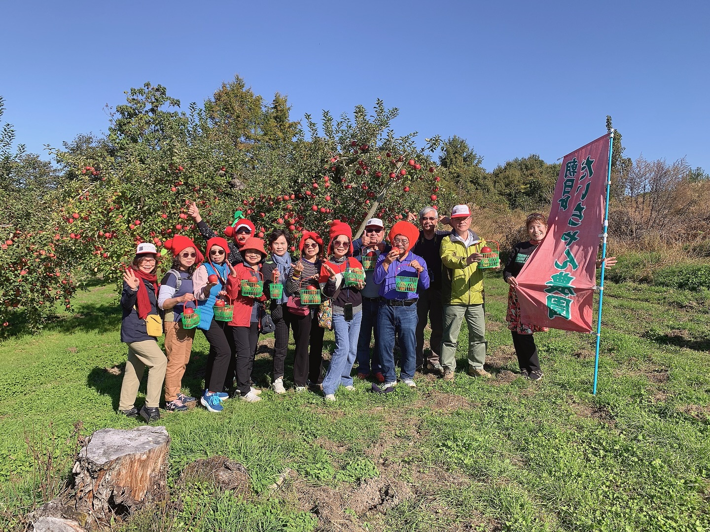 台湾からお越しのリピーター様12名の団体を再びお迎えでき、大