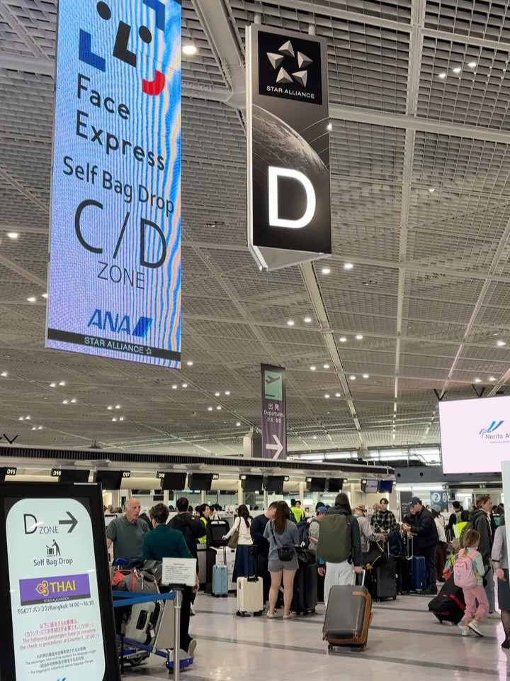 成田空港に着いたら、新たな冒険の始まりです！✈️ たくさんの