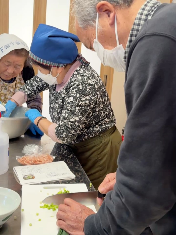 こんにちは！今日は杉山公民館で開催された朝日町低栄養予防教室