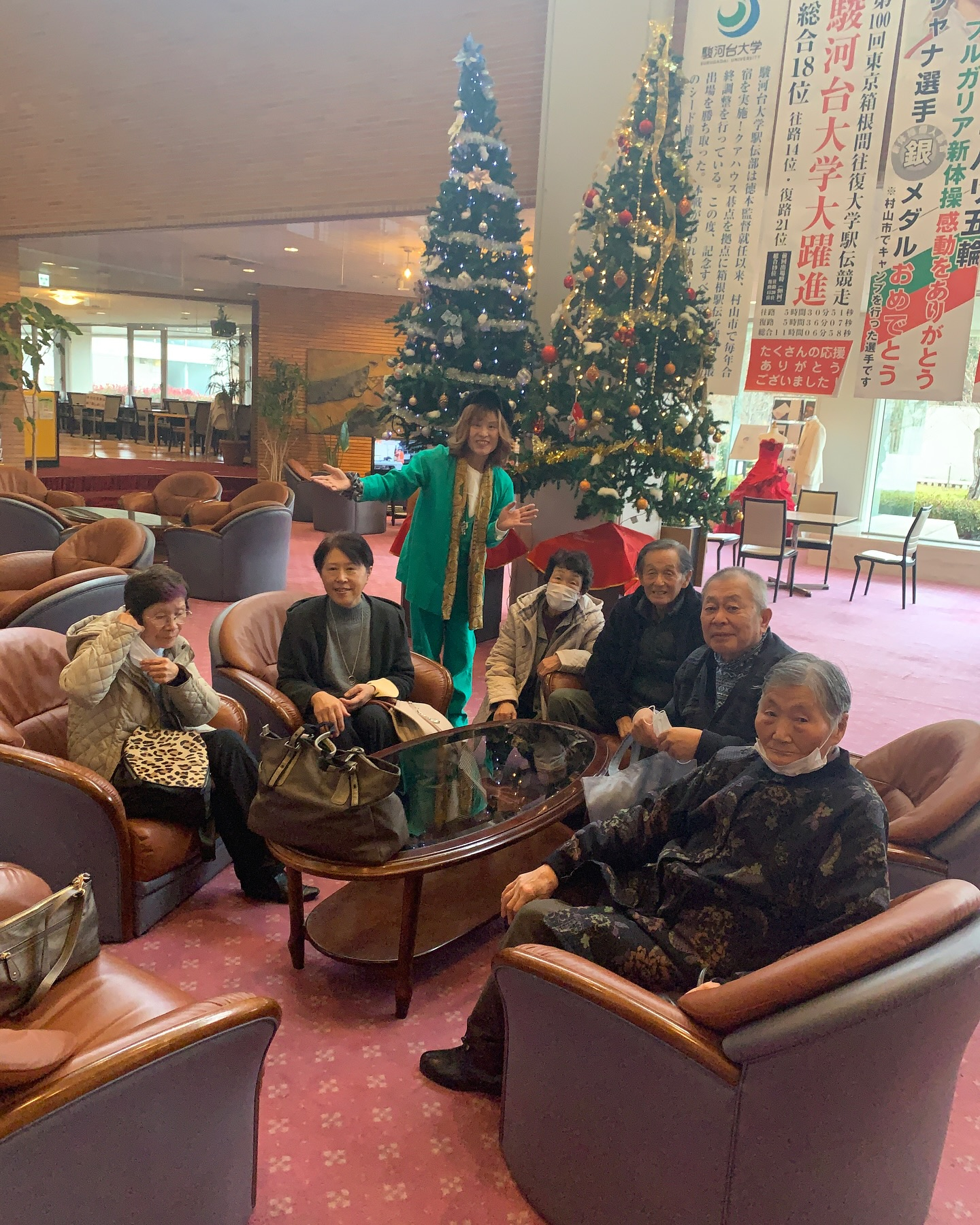 先日、一泊二日でだいちゃん農園の忘年会と慰労会が村山市碁点温