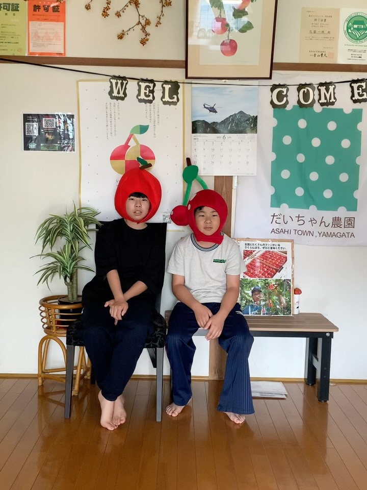 さくらんぼの季節も終わりを迎えましたが、皆さまが当館で楽し