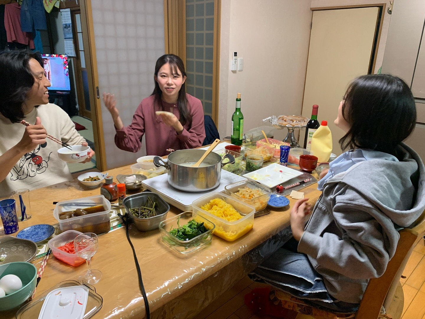 昨夜は、心温まるひとときを我が宿で過ごせたこと、大変光栄でし