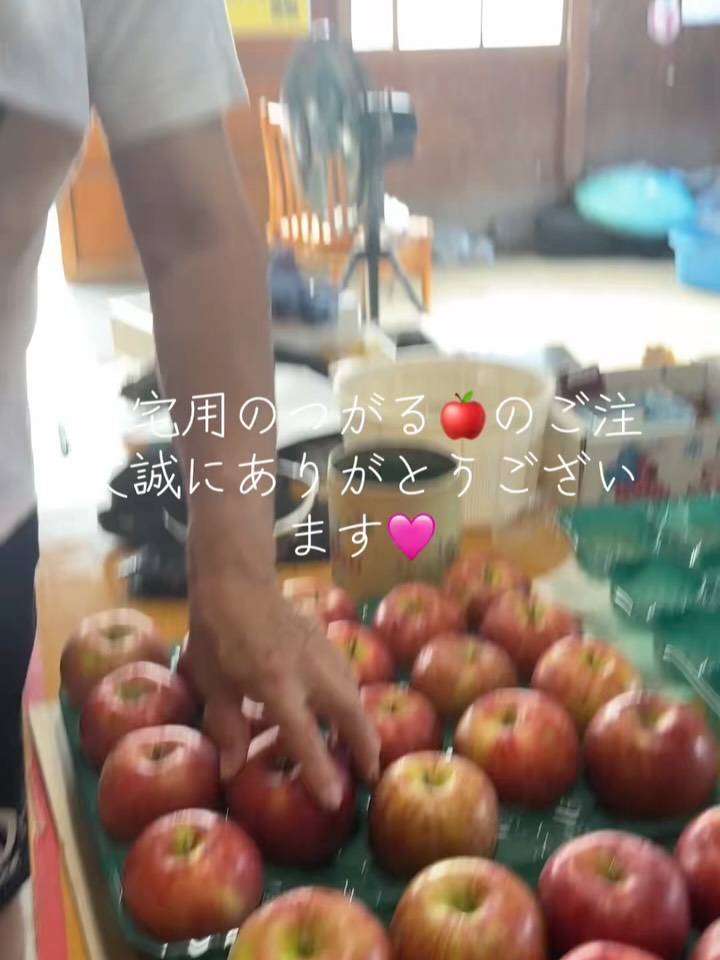 リンゴの季節がやってきました✨