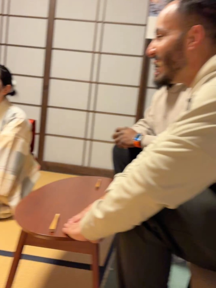 今夜はアメリカ・テキサス州からお越しのゲスト様と素敵な一晩を