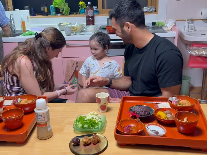 昨日はだいちゃん農園ゲストハウスにて、イスラエルからのゲスト