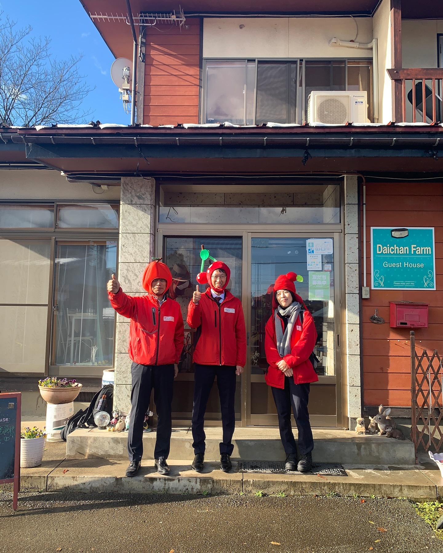 ２日目も無事に終わり、栃木県庁農政部振興課の皆様、実地研修で