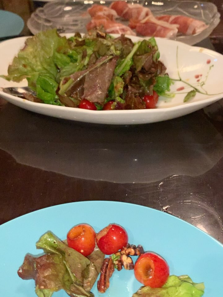 昨日の夜は特別なゲスト様と心温まるひとときを御蔵の蔵座敷で共