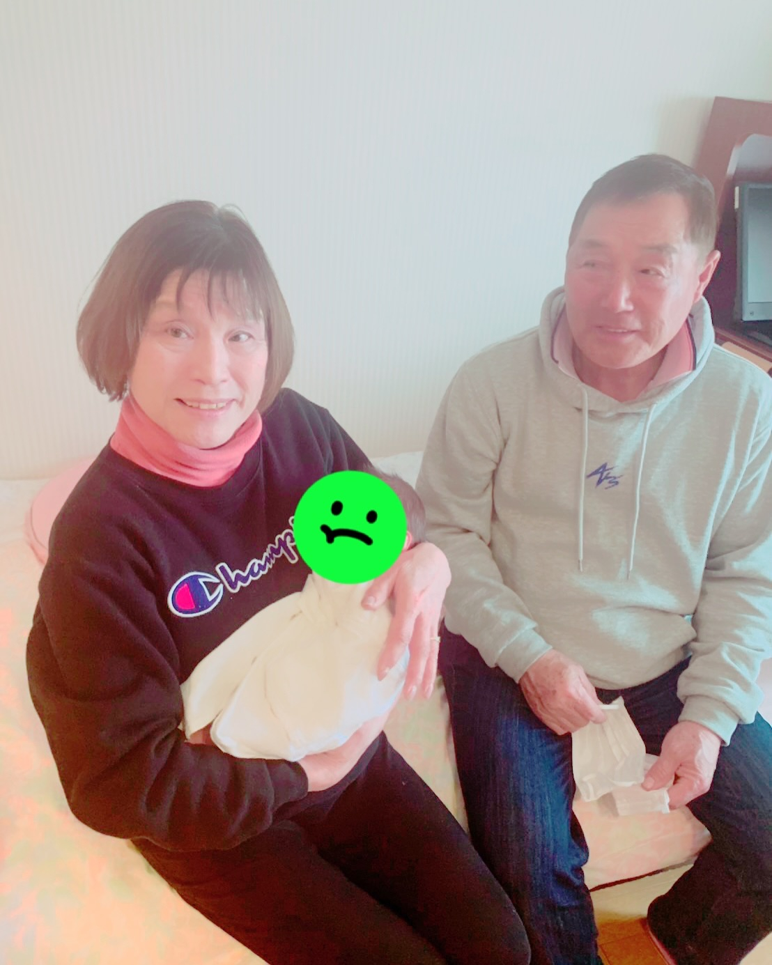 おはようございますおかげさまで、第二子の孫の誕生祝いに仙台ま