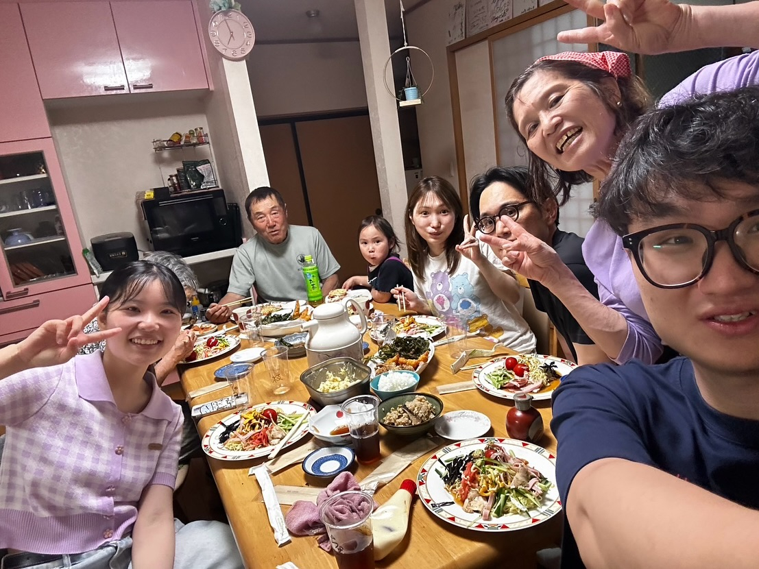 こんばんは！山形大学から中国人の留学生お二人が私たちのゲスト