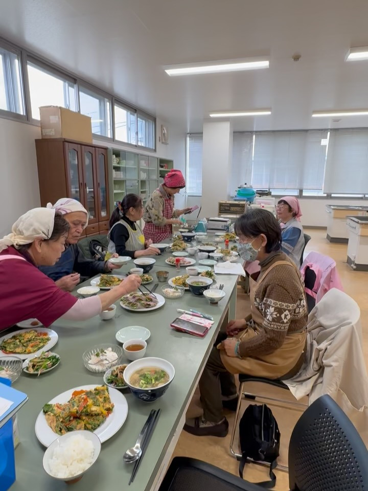 こんにちは 本日は朝日町食生活改善推進協議会が主催する、村山