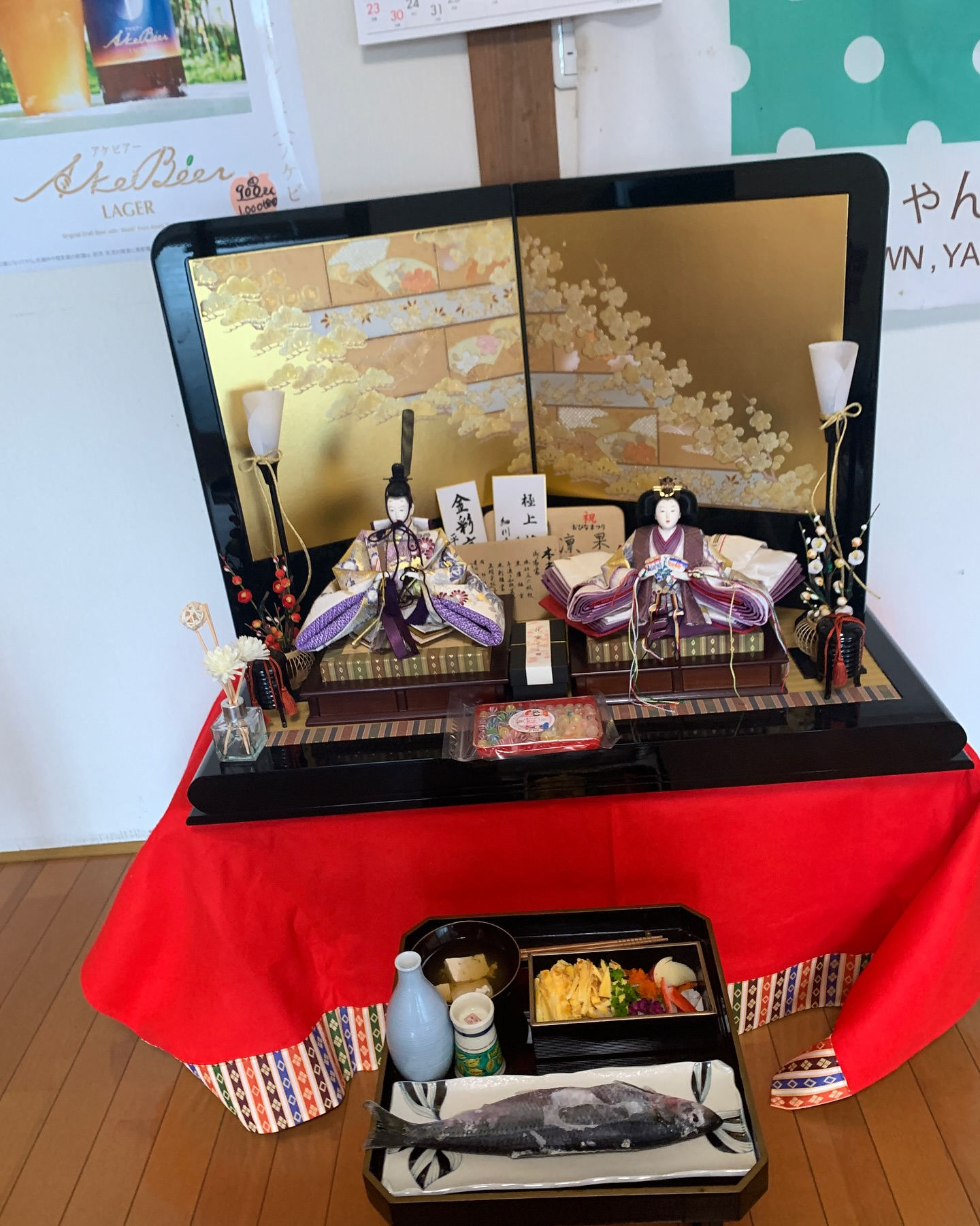 今日はひな祭り