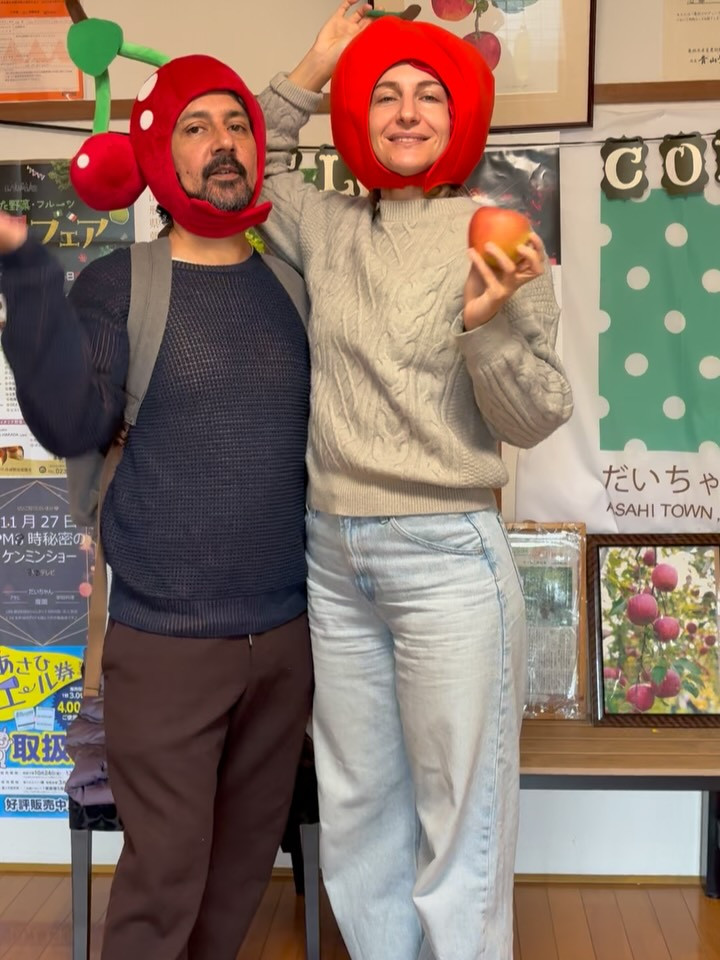 こんにちは 昨日から滞在されていた素敵なお客様、フランス人の
