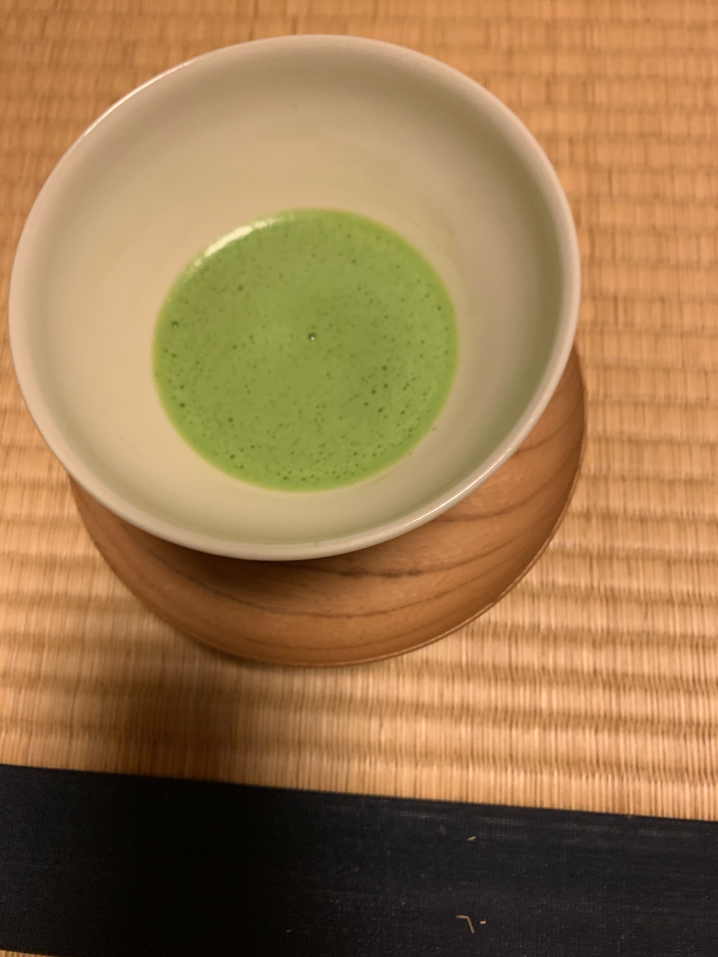 昨夜は久しぶりにお茶のお稽古