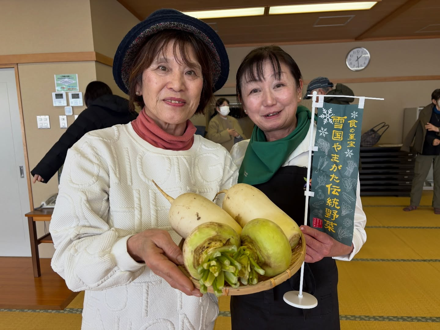 今日は素敵なお料理教室の開催がございました！地元・山形おきた