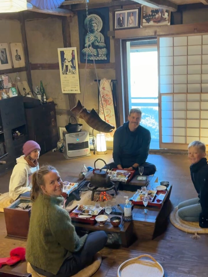 おはようございます☀️本日はノルウェーからいらしたご家族四名